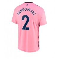 Everton James Tarkowski #2 Fotballklær Bortedrakt 2022-23 Kortermet
